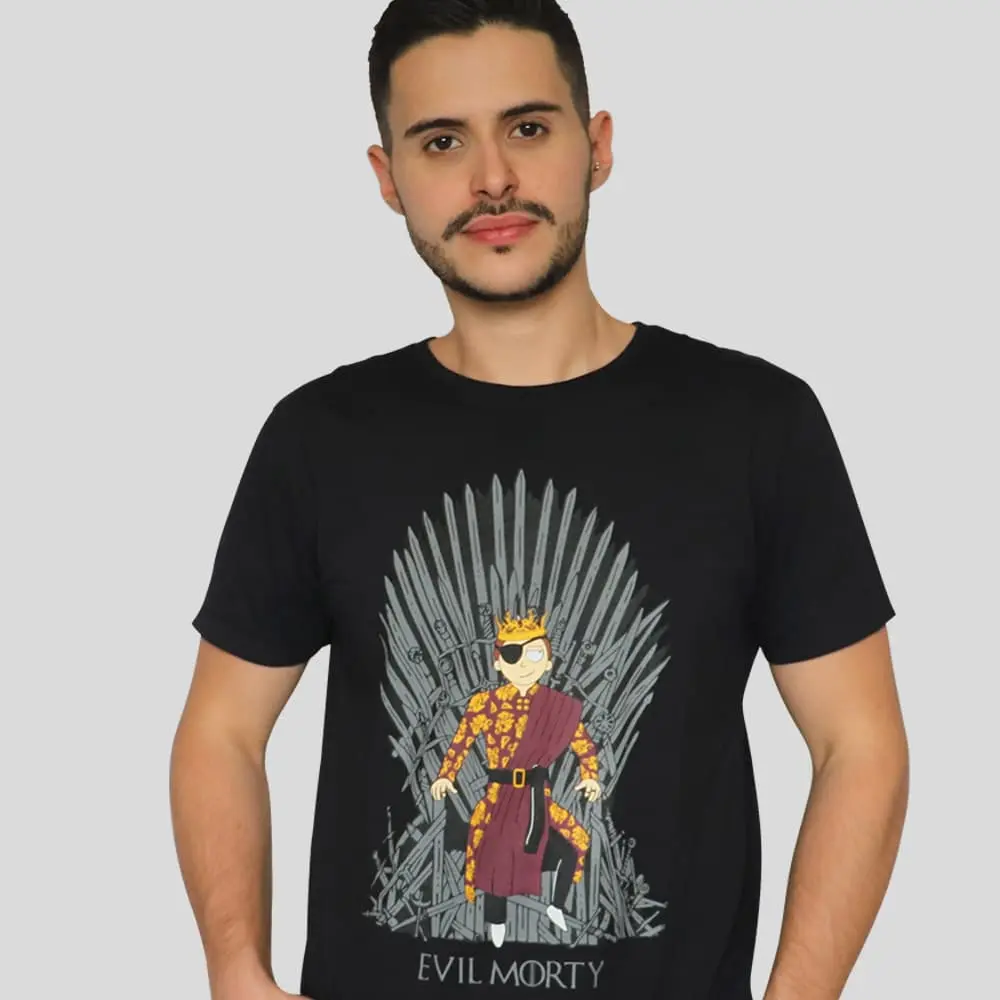 Camiseta Evil Morty Throne